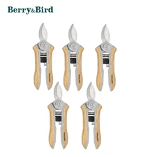Berry&Bird Pruning Shears Gardening Curved Blades Hand Pruners Scissors Snips