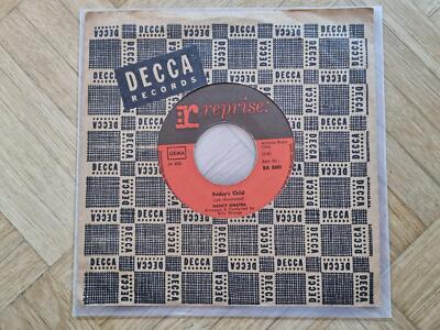 Nancy Sinatra - Friday's child 7'' Vinyl Germany