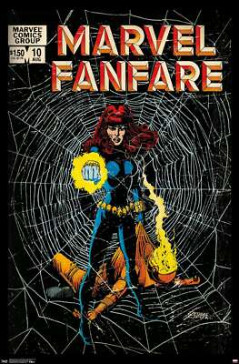 Marvel Comics - Black Widow - Marvel Fanfare #10 Poster