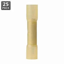 Ancor 309225 12-10 AWG Heat Shrink Butt Connectors - 25 Pack