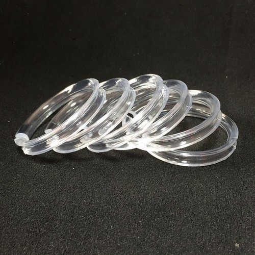 10 Stck. Klar Kunststoff Armband Aufbewahrung Display Kreis Ring Schmuck Regal Vitrine - Bild 8 von 11