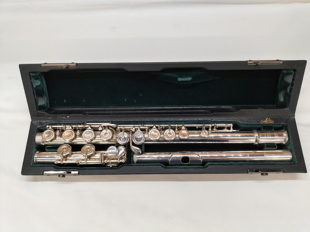 ALTUS AZUMINO Flute Model A1107 Silver 958 Body from Japan | eBay
