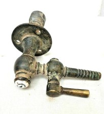 1900's Old Vintage Brass Unique Shape Handcrafted Rare Antique Tap , Collectible