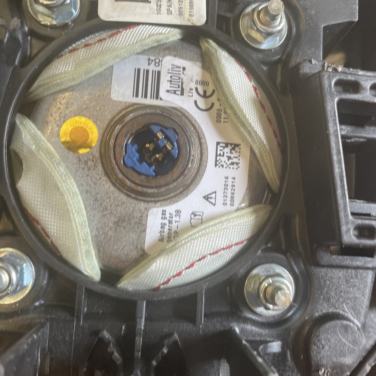 ⭐ 2015 RENAULT CAPTUR 1.5 DCI STEERING WHEEL A!RBAG 6198866 OEM  