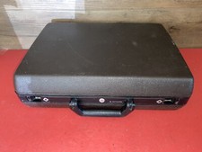Vintage 1988 Samsonite Dispatch Dark Brown Hard Attache Briefcase Made In USA