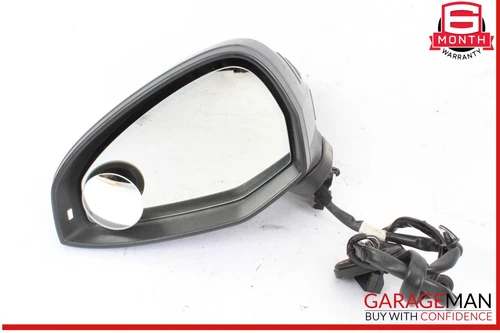 17-24 Audi A4 Quattro Front Left Driver Side Door Rear View Mirror Black OEM