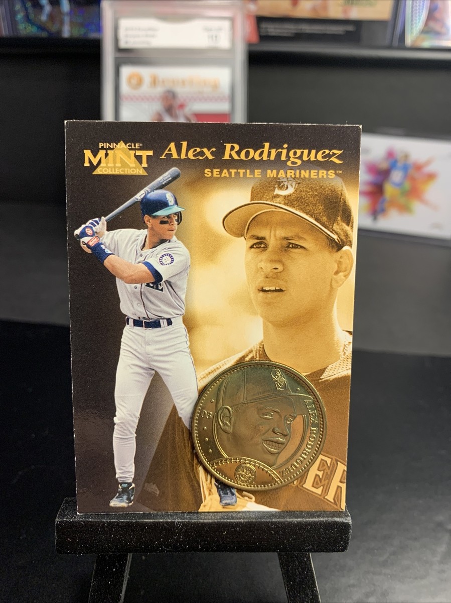 1997 Pinnacle Mint Collection w/ Coin Alex Rodriguez Card #3 of 30