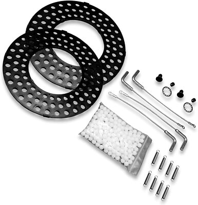 Heavy Duty Truck Front Alignment Turn Plate Table Repair Rebuild Kit w/Lock Pins