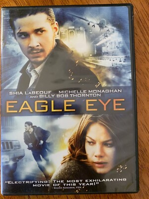 Eagle Eye (DVD, 2008, Widescreen Sensormatic)