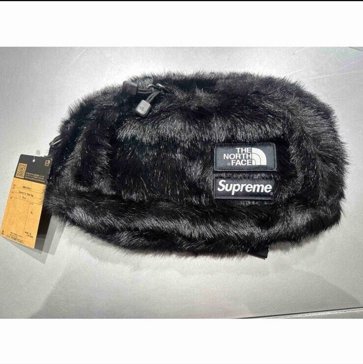 NEW Supreme North Face Faux Fur Waist Bag Black | eBay NEW Supreme North Face Faux Fur Waist Bag Black | eBay