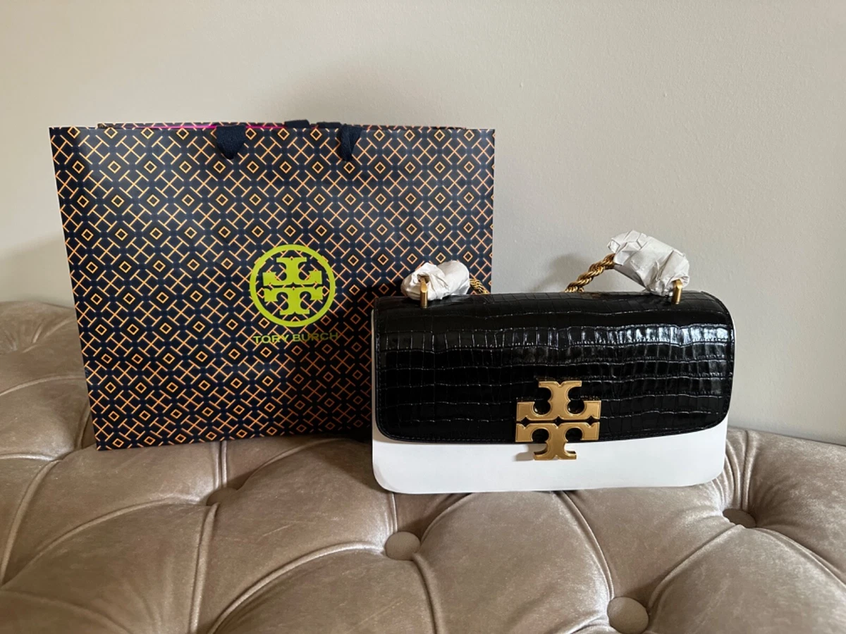 Tory Burch Eleanor Embossed Convertible Shoulder Bag