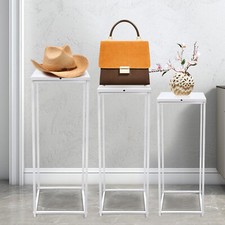 Metal Plant Pot Stand Indoor Outdoor Flower Planter Display Holder Rack Set of 3