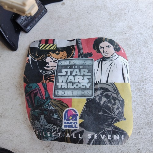 Star Wars Millennium Falcon Taco Bell Trilogy Edition Special Zip Toy - Picture 3 of 4