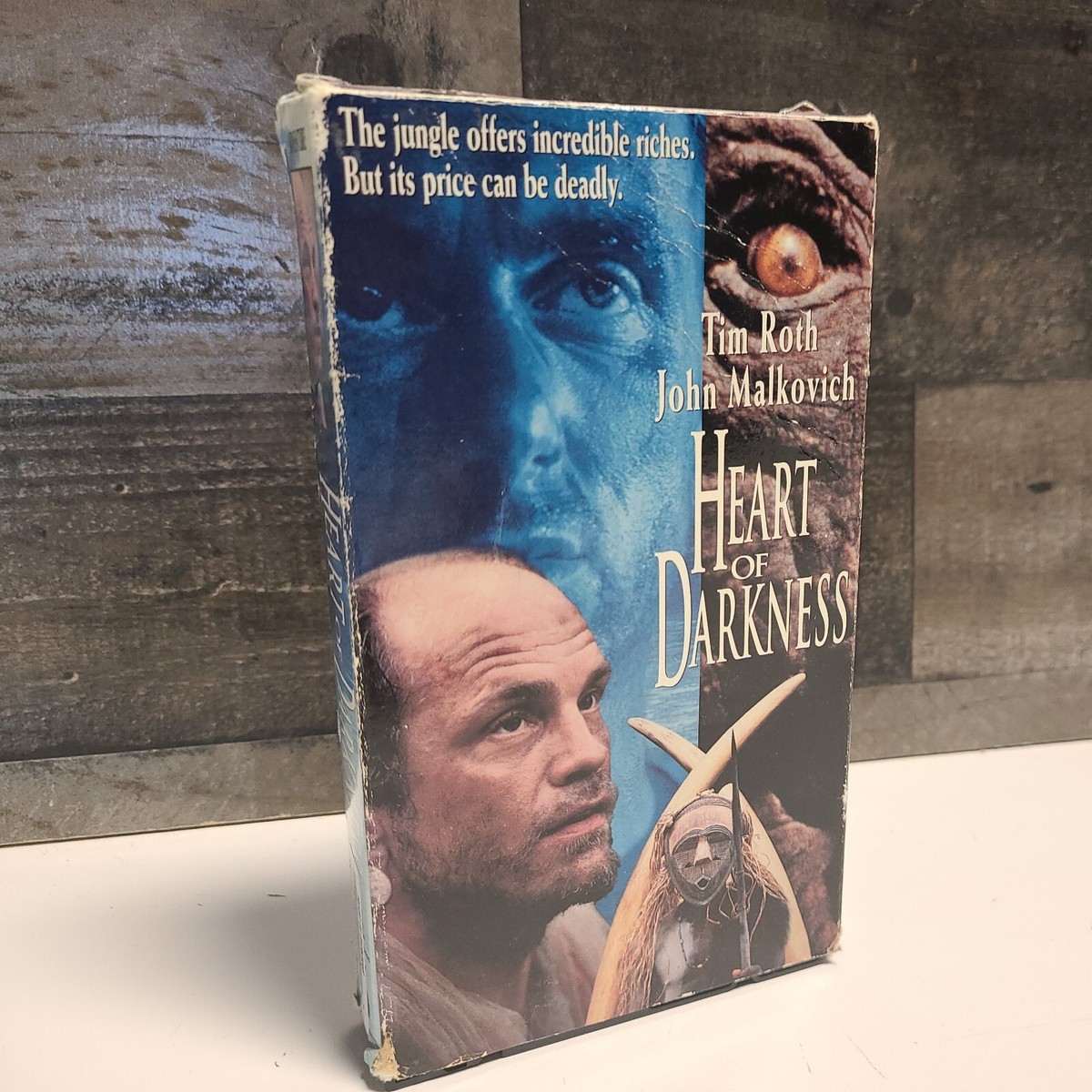 HEART OF DARKNESS VHS Tim Roth John Malkovich Conrad Nicolas