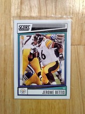 2022 Panini Score Jerome Bettis #219 (HOF) - Pittsburgh Steelers