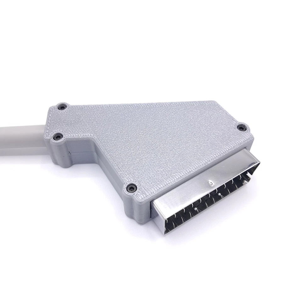 Premium RGB SCART Shielded Cable for Sega Saturn consoles (made in USA) - Image 3 of 4