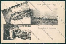 Como Laglio Società Stella Canottaggio cartolina EE6724