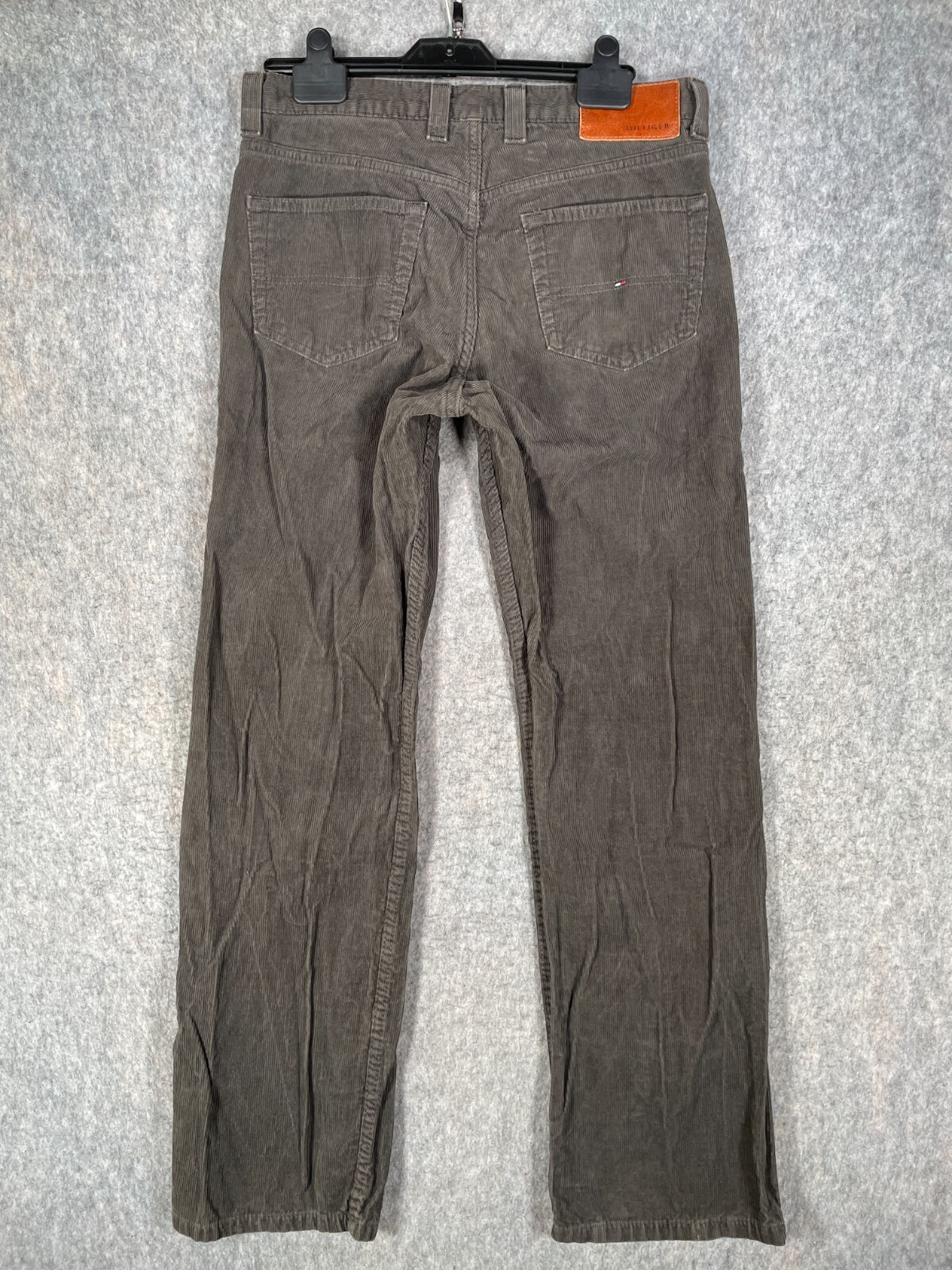Tommy Hilfiger Trousers Mens 32x30 Brown Corduroy Pants Smart Casual Madison USA thumbnail 11