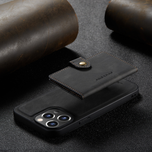 Brand JEEHOOD Case For iPhone 16 15 Pro Max Wallet Case Leather Magnetic Cover - Afbeelding 5 van 27