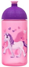 ISYbe Kinder-Trinkflasche, rosa Einhorn 0,5L,...