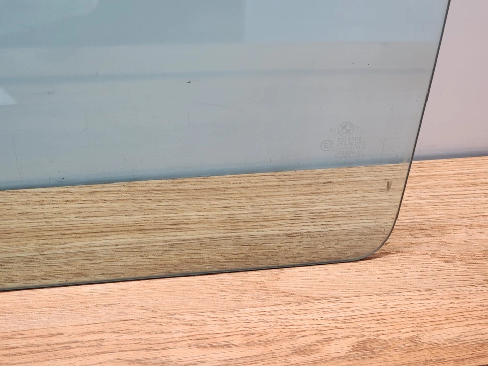 ✅ 82-88 OEM BMW E28 528 535 M5 sedán ventana delantera izquierda lado conductor vidrio Foto 4 de 4