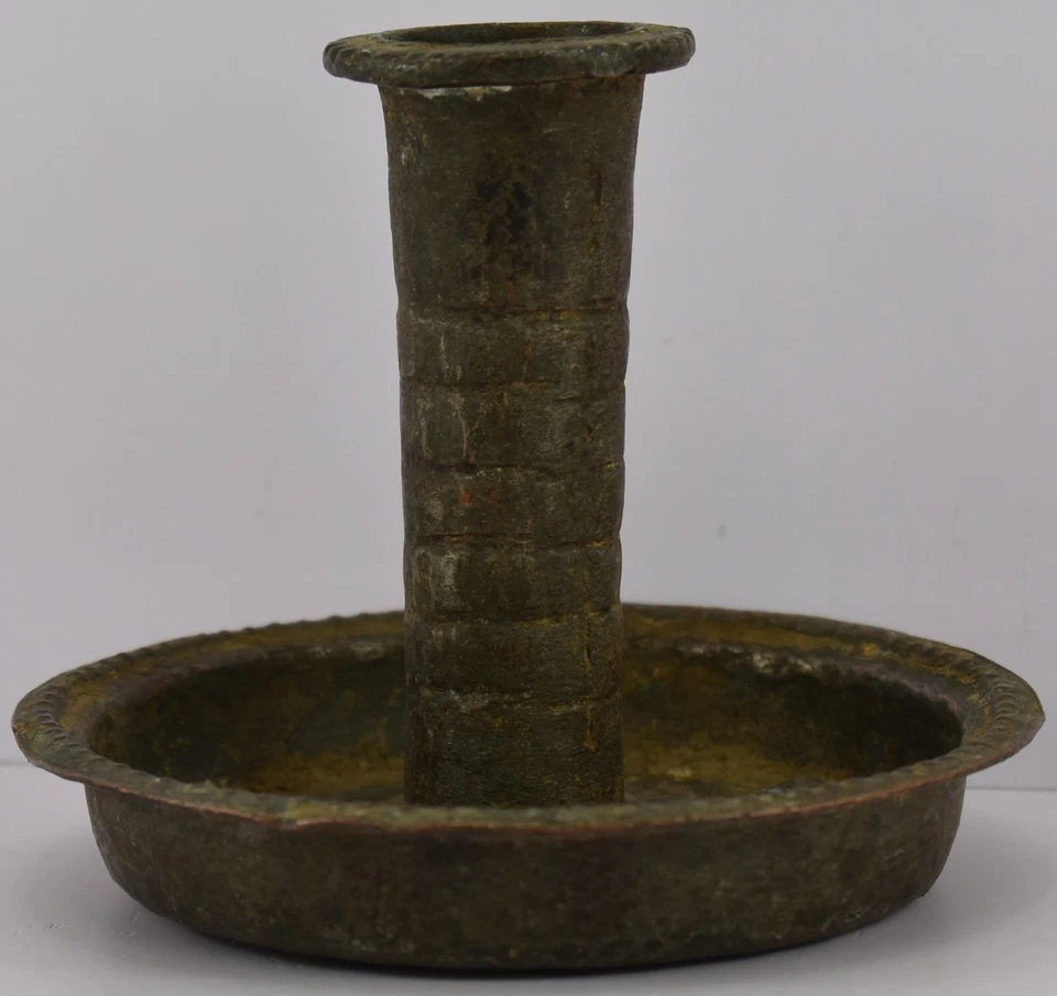 Castiçal otomano árabe islâmico antigo raro Iêmen - Imagem 4 de 4