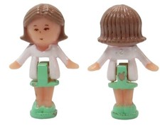 1990 Polly Pocket Vintage RARE Doll "Mystery Doll" - Pixie Bluebird Toys