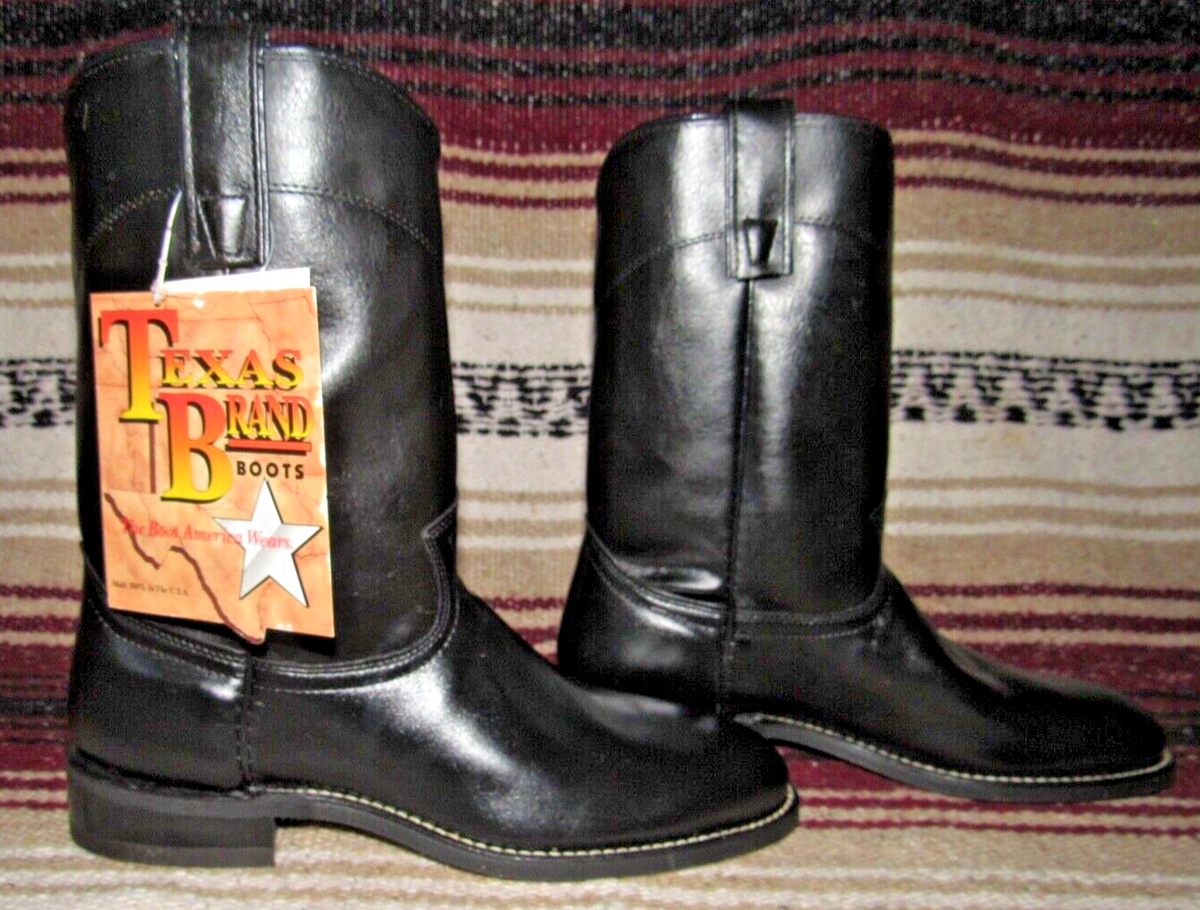 Texas Brand Boots Leather Foot Lace Roper Texas Roper Boots - Etsy main image 3