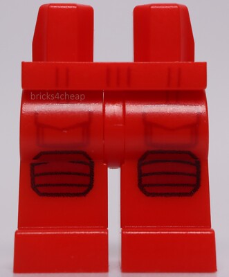 Lego Star Wars Red Hips and Legs Pilot Pockets and Dark Red Knee