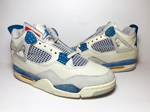 1989 ORIGINAL NIKE AIR JORDAN IV 4 MILITARY BLUE SIZE 8.5 | eBay