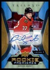2023-24 UPPER DECK TRILOGY ROOKIE PREMIERES LEVEL 1 AUTO DAVID GUST 189/349
