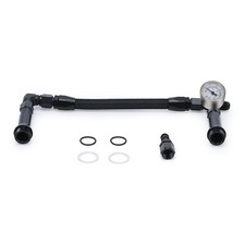 For Braided Dual Feed Carb Fuel Line An6 Holley Carburetor 4150 Pressure Gauge For Braided Dual Feed Carb Fuel Line An6 Holley Carburetor 4150 Pressure Gauge
