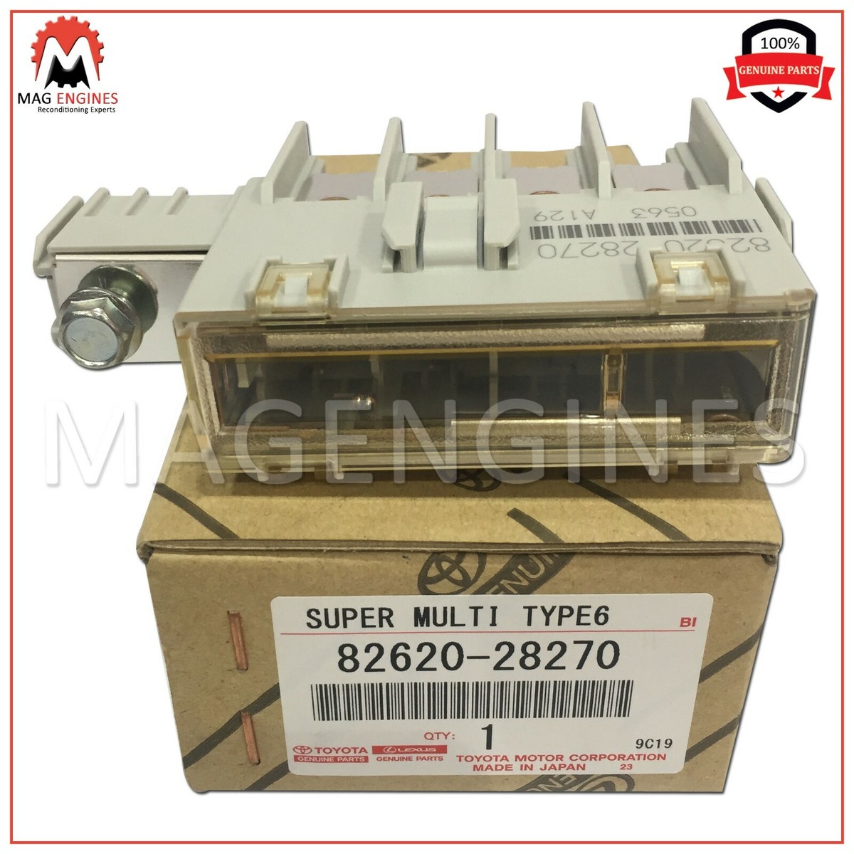82620-28270 GENUINE OEM BLOCK ASSY, FUSIBLE LINK 8262028270 | eBay