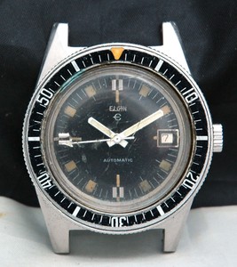 elgin diver watch