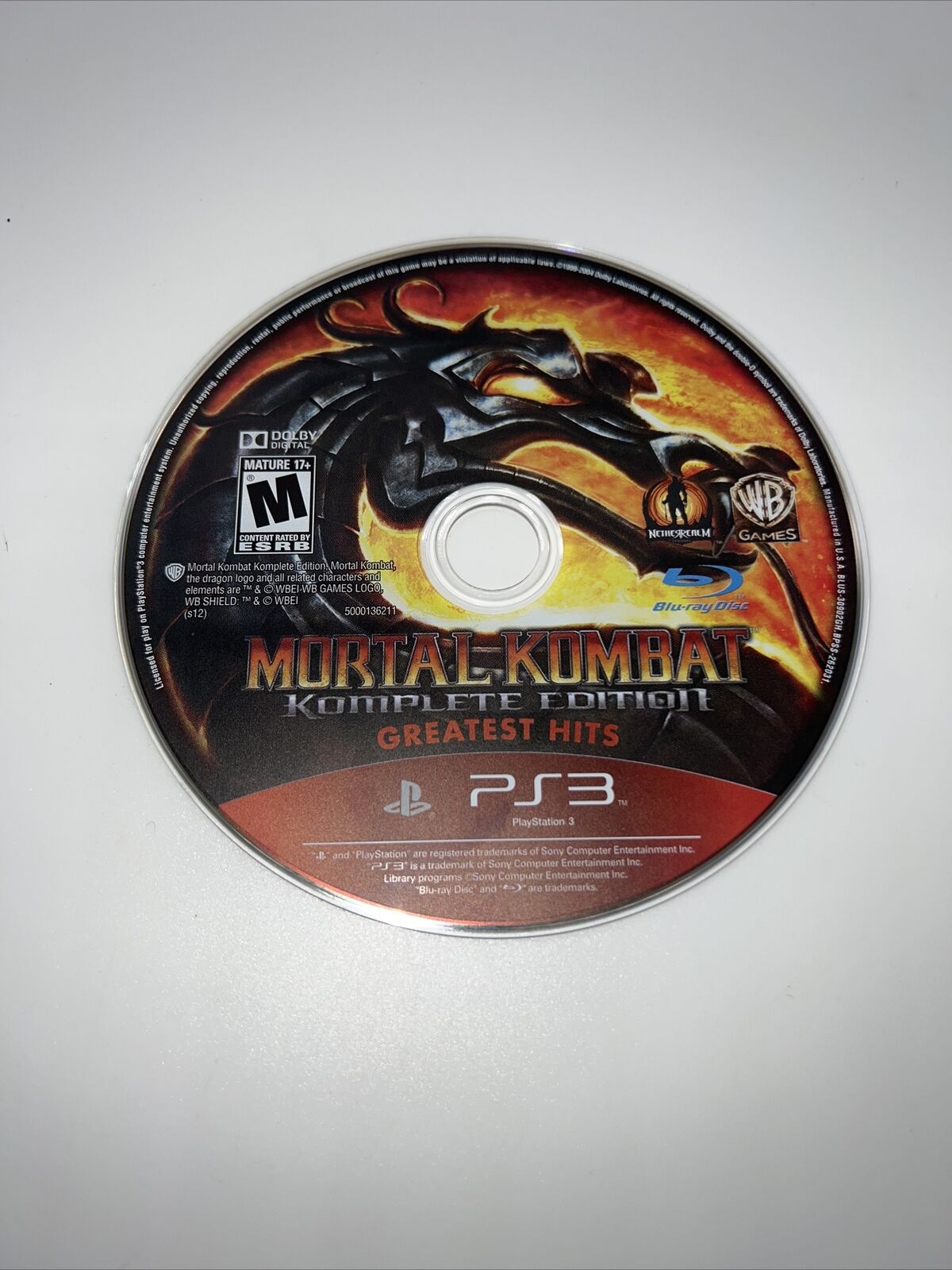 Mortal Kombat : Komplete Edition (Usado) - PS3 - Shock Games