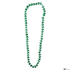 33" SHAMROCK BEADS - 24 in total - New with tags - Free Shipping