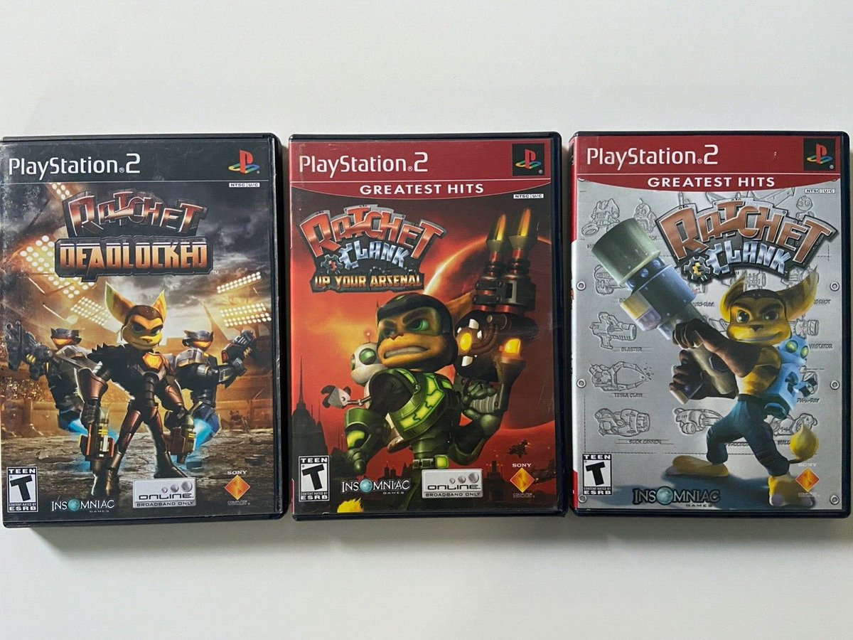 Ratchet & Clank Games for PS2 