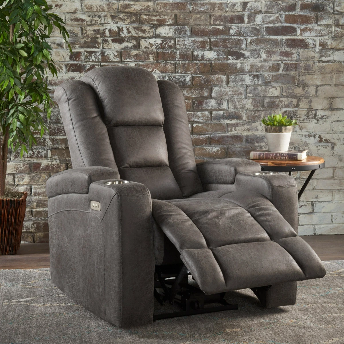 Microfiber power recliner deals