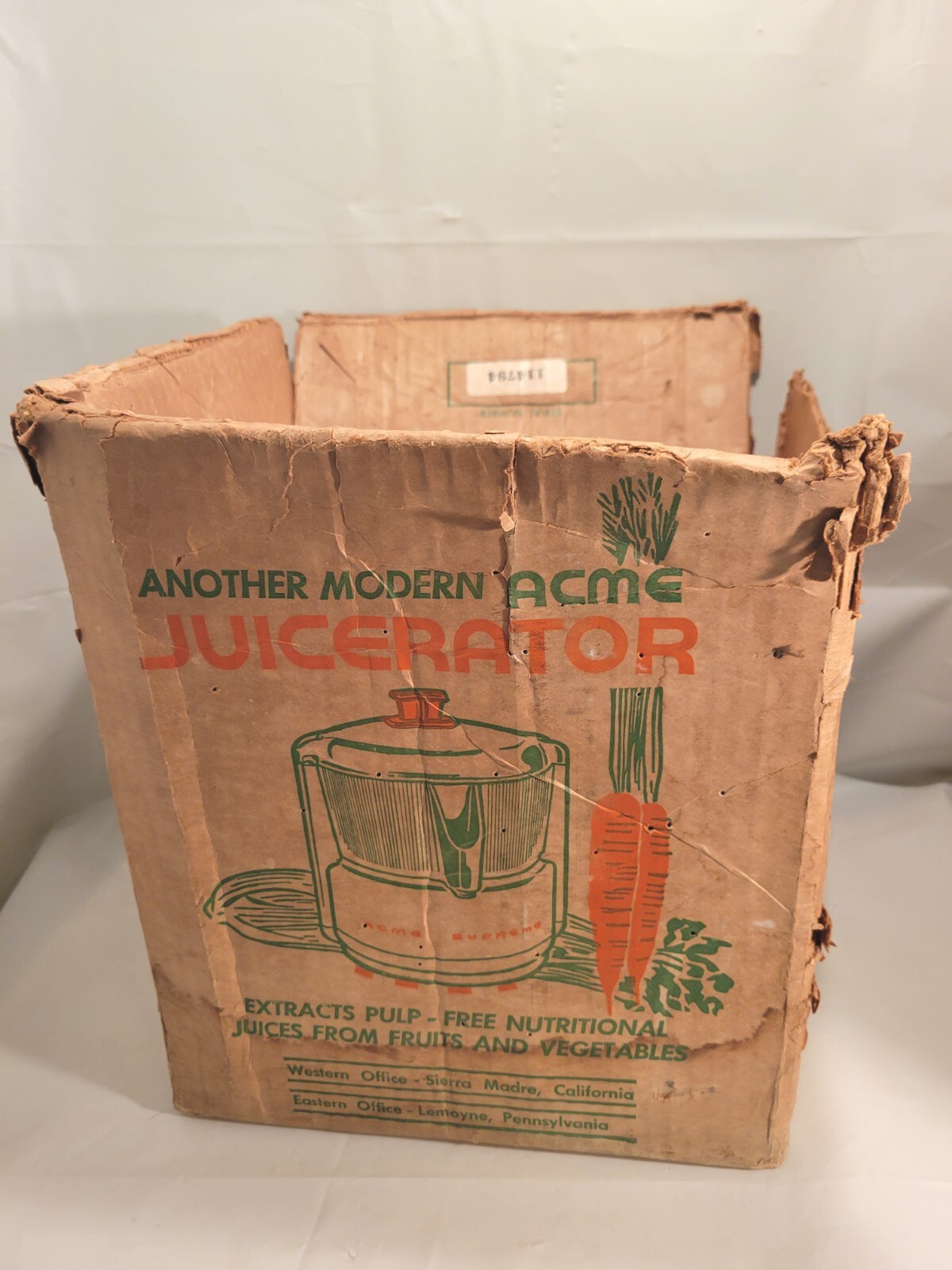 ACME Supreme Juicerator 5001 Electric Fruit Vegetable Juicer Heavy Duty