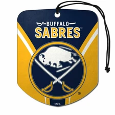 Team ProMark NHL Buffalo Sabres 2-Pack Air Freshener  FREE SHIPPING NIP