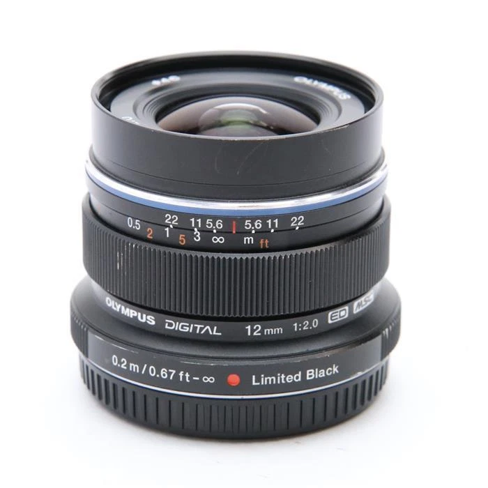 Olympus M.Zuiko Digital Ed12Mm F2.0 Limited Black Kit World 3000