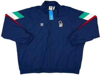 adidas Italy Originals Track Top Woven Track Jacket Retro adidas Italy Originals Track Top Woven Track Jacket Retro