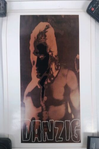 Danzig - Lot of 2 Vintage Original Promo Posters 17X11" ~ Misfits Samhain - 第 1/5 張圖片