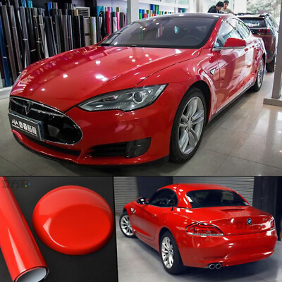 65FT x 5FT High Gloss Glossy Vinyl For Vehicle Car Wrap Sticker ...