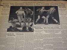 1941 SEPT 30 NEW YORK TIMES - 56, 549 SEE LOUIS STOP NOVA IN 6TH - NT 1469