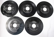 Platters Lot of 5 - 45s Sound and the Fury My Secret Remember When Only Because