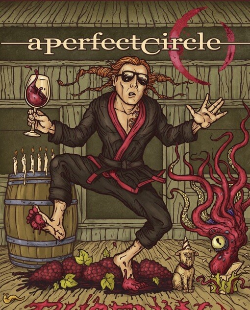 A Perfect Circle Poster 4/17 Talking Stick Amphitheatre Phoenix