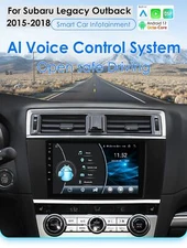 For Subaru Outback Legacy 2014-18 Apple CarPlay Car Radio Navi GPS DSP Android13