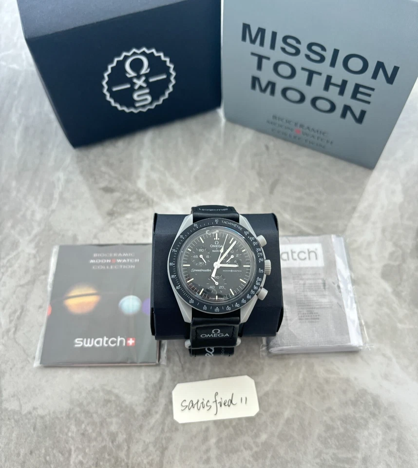 Reloj Swatch Mission To The Moon Moon Moon Foto 3 de 4