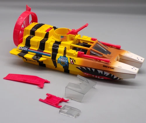 Vintage 1988 Hasbro GI Joe TIGER SHARK Vehicle TIGER FORCE Water Moccasin ARAH